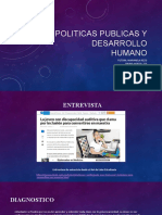 Politicas Publicas Y Desarrollo Humano