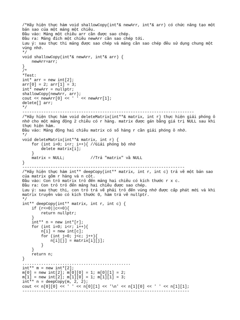 C-Dynamic Memory | PDF