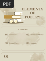 Elements of Poetry 2022