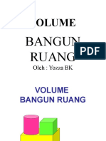 VOLUME Bangun Ruang