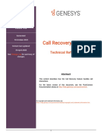 Call Recovery TR