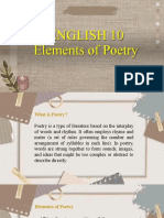 ENGLISH 10 Poetry
