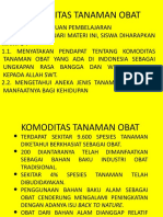 3 Komoditas Tanaman Obat