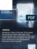 Manajemen Sistem Informasi Keperawatan