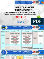 Npqel 2022 - Takwim Dan Jadual Fasa 3