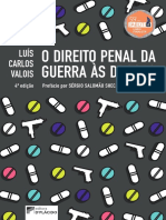 o Direito Penal Da Guerra As Drogas 3 Ed