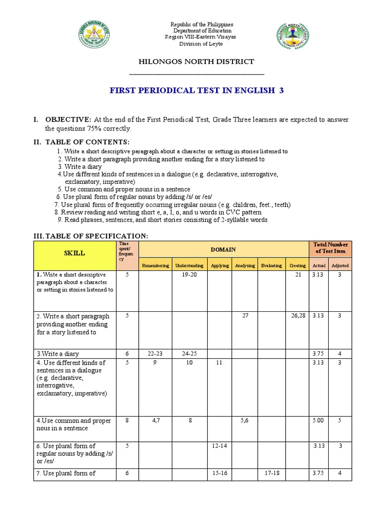 English 3 Pdf English Language Sentence Linguistics