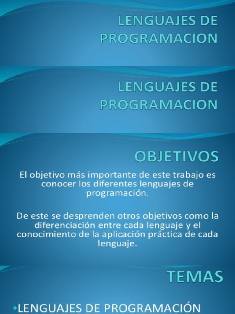 Lenguajes de Programacion II Parcial | PDF