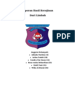 Laporan Hasil Kerajinan Dari Limbah