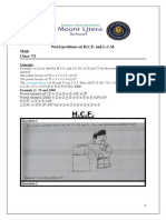 780 - HCF and LCM Word Problems