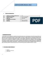 Planificación Anual 4to Secundaria