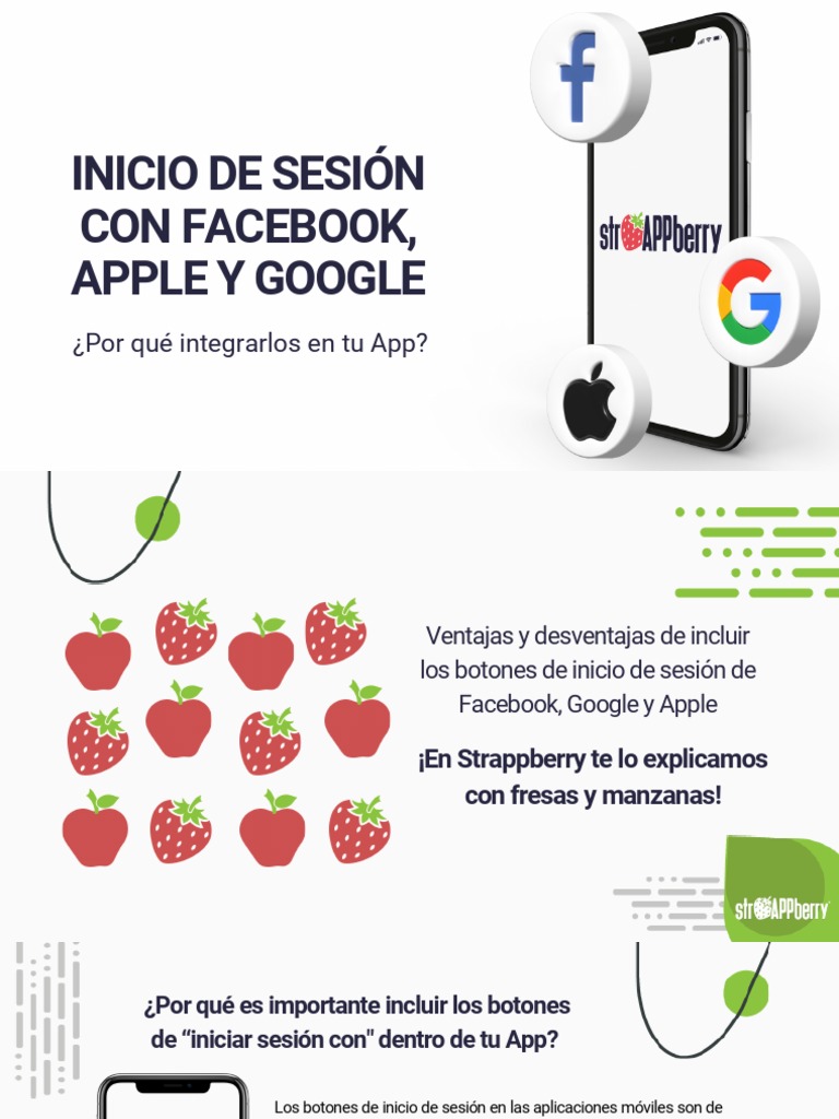 Inicio de Sesión Con Facebook, Google y Apple ¿Por Que Integrarlos en ...