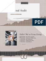 Kelompok 4 - 7D Akuntansi - Internal Audit