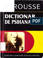 Dictionarul Larousse Psihanaliza