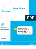 English 9 - Unit 1 - Lesson 4 - Featured Selection - Beowulf
