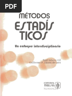 Metodos Estadisticos - Un Enfoque Interdisciplinario. Said