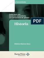 Guía docente género Historia