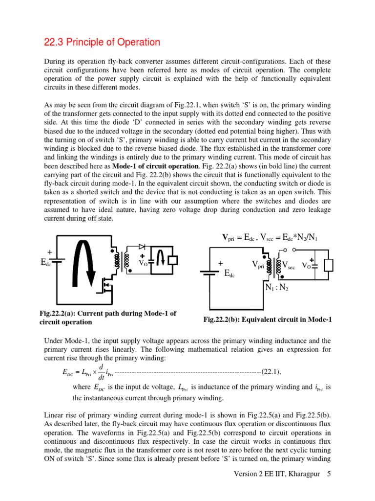5 L22 (DP) (Pe) ( (Ee) Nptel) PDF Transformer Electrical Network