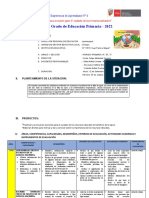 Experiencia de Aprendizaje - Prof. Ofelia Setiembre