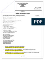 g7 Sa-1 2022 Paper Revision Answer Key