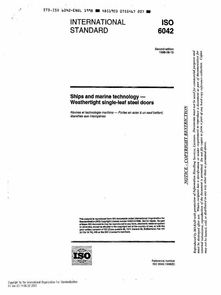 ISO6042 | PDF