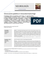 Neurología: Clinical Practice Guidelines in Intracerebral Haemorrhage