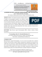 HPLC Method Development