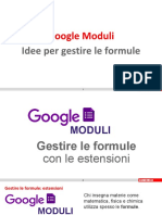 Google Moduli Formule