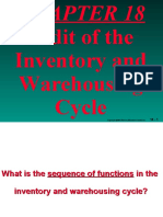 Audit of The Inventory and Warehousing Cycle