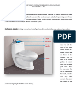 Multipurpose Toilet System To Reduce Water Wastage