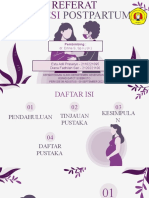 Referat Depresi Postpartum Estu Adil Prasetyo - 2110221095 Diana Fadhilah Sari - 2110221100