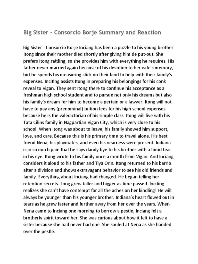 Big Sister | PDF