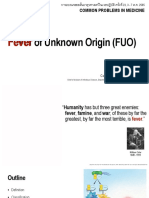 Of Unknown Origin (FUO) : Common Problems in Medicine