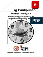 AP6 Q1 - Mod3 Pagbubuo NG Piglipinas Bilang Isang Bansa Version3