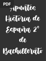 Historia 2Âº Bachillerato