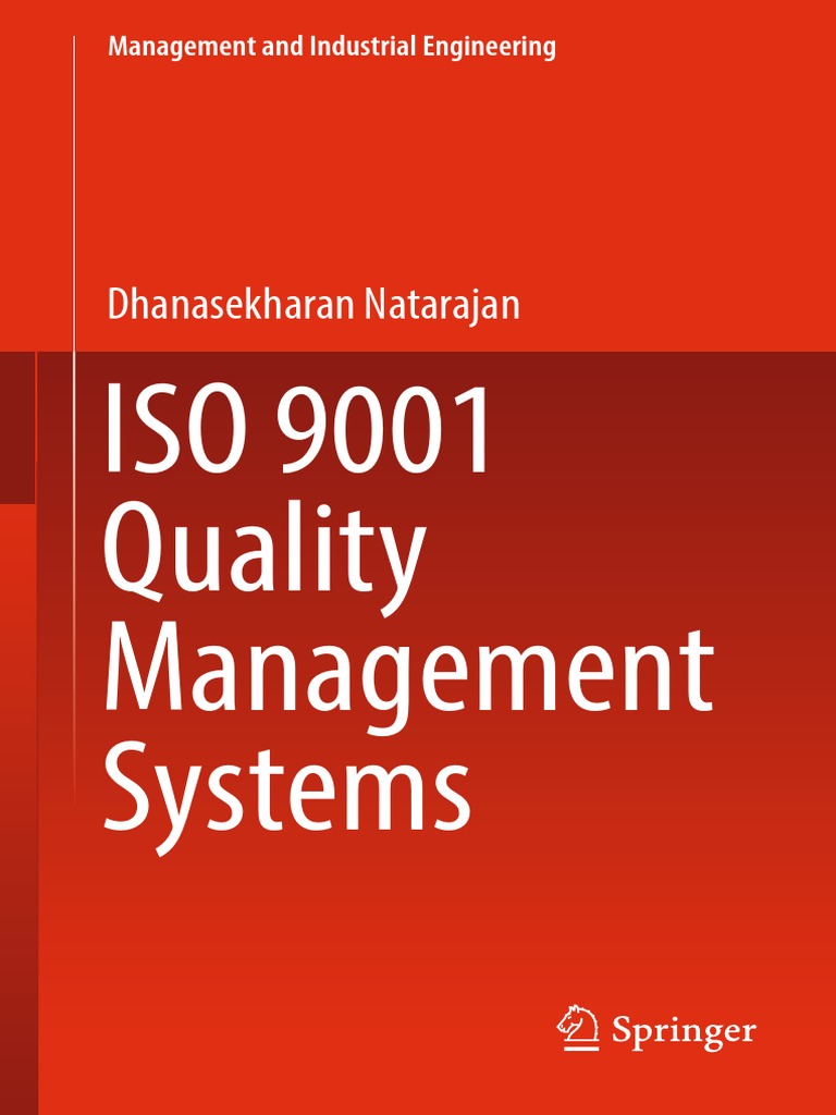 Springer - ISO 9001 Quality Management Systems (2017) | PDF | Quality ...