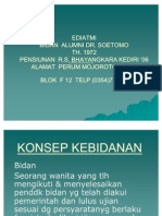 Konsep Kebidanan