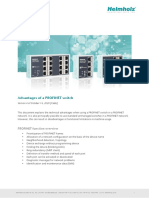 Advantages of A PROFINET-Switch - Version 4 EN