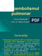 CURS RO BUN Trombembolismul Pulmonar EXTENSO