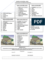 JADWAL RONDA RT 2022