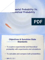 Experimental and Theorethical Probability