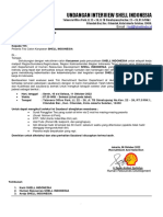 Lampiran Undangan Interview Shell Indonesia