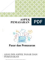 Aspek Pemasaran