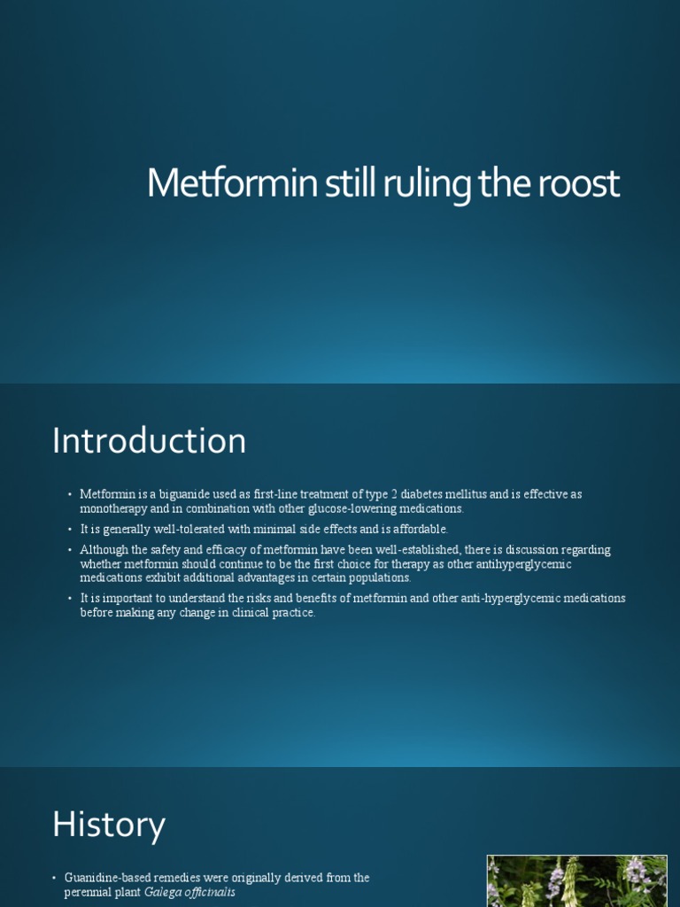 Metformin Still the Gold Standard for Type 2 Diabetes Treatment PDF