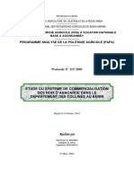 Rapport Commercialisation - Noix - Cajou - Collines