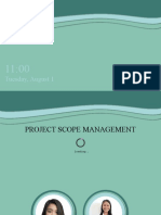 Project Scope Management 1