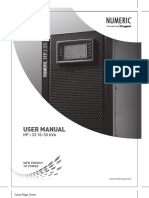 HP I33 10-30kVA User Manual - Numeric