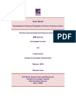 Final Report of The Research Study On Reassessment of National Parameters For Project Appraisal in India Conducted by Institute of Economic Growth (IEG) - Delhi