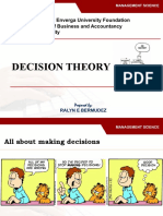 AE 106 Module 10 Decision Theory