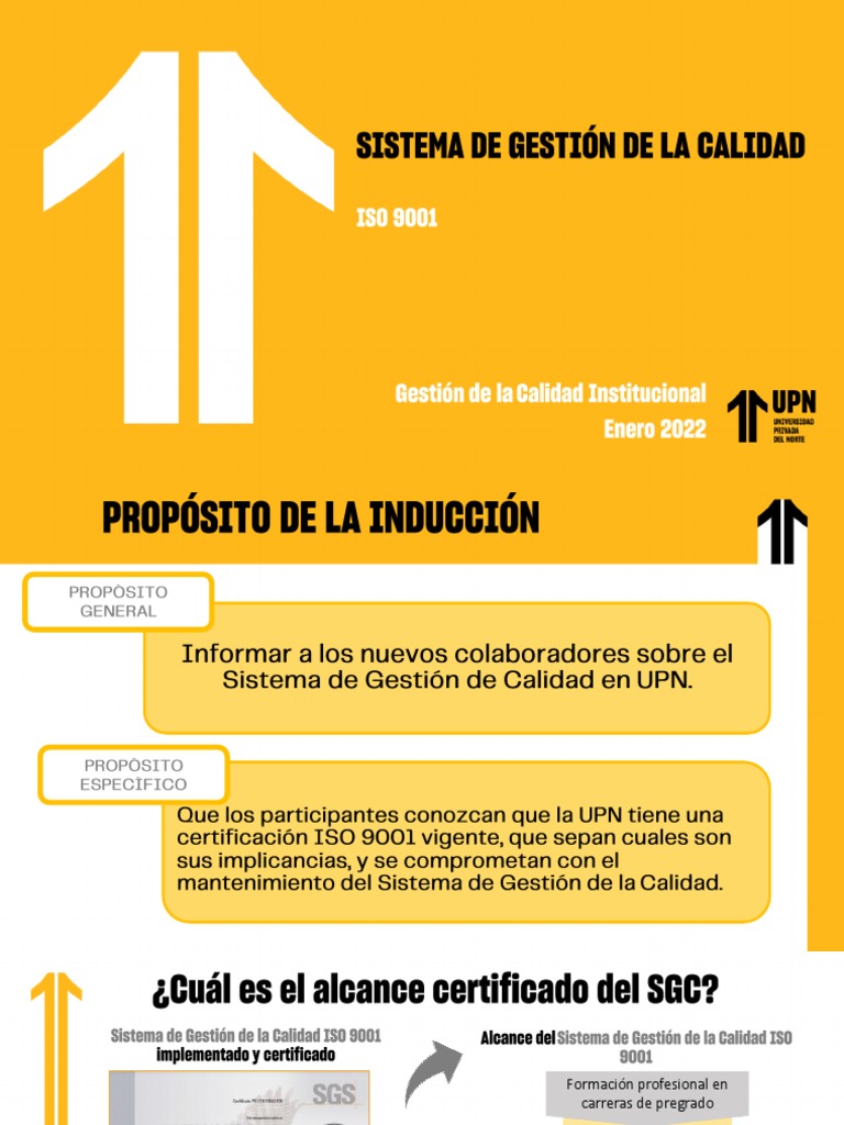 Gestión de La Calidad Institucional | PDF | Crecimiento personal y ...